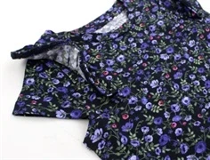 Name It dark sapphire top blomster